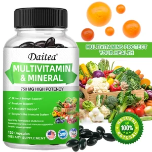 Multivitamin Capsules with Mineral Supplement